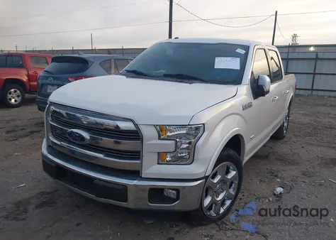 2016 Ford F-150 Lariat z USA, uszkodzony, nr VIN 1FTEW1CP6GFB37227